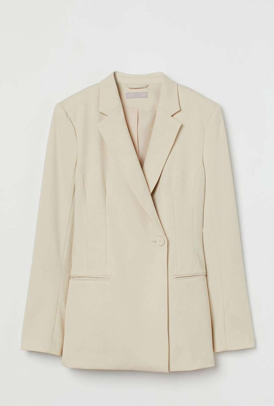 Straight Linen Blazer