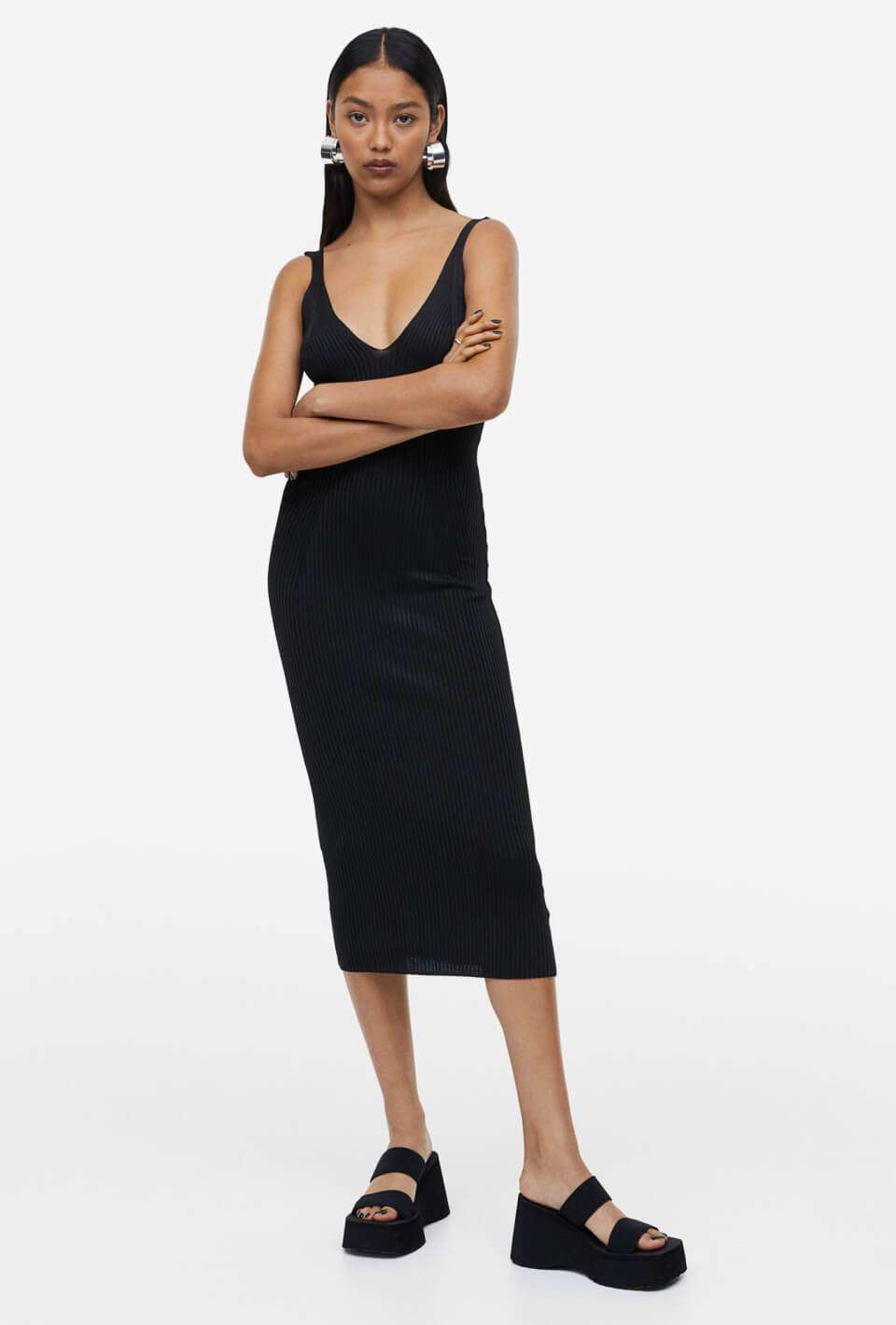 Rib Knit Dress